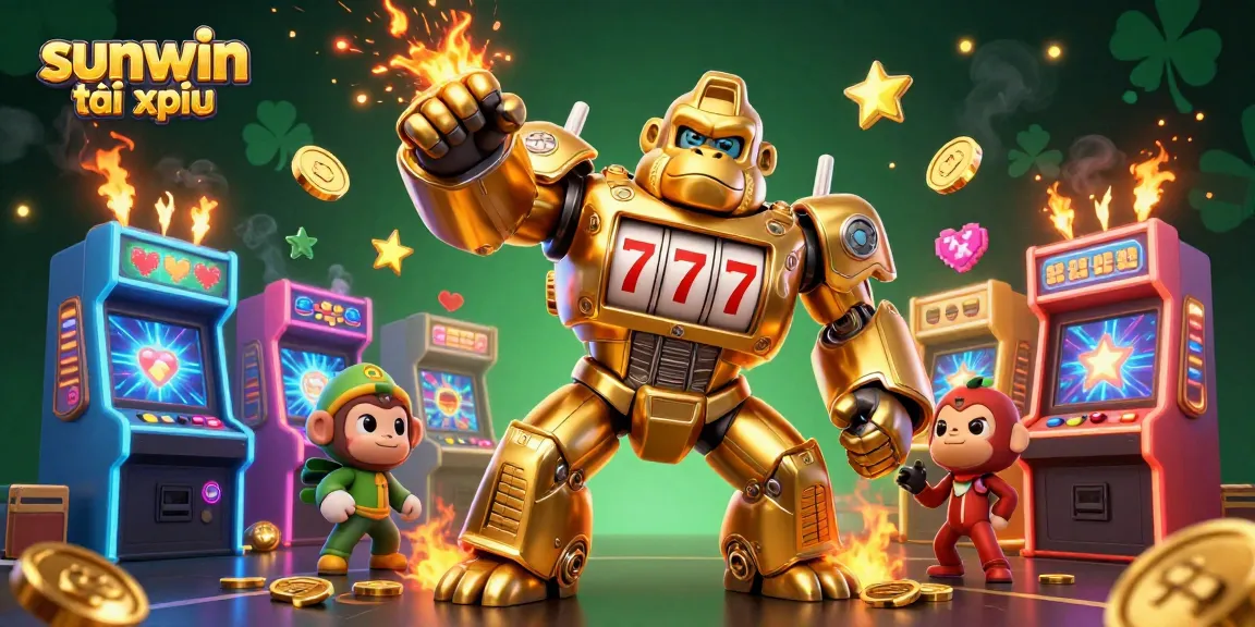 Experience thrilling wins with sunwin tài xỉu in this vibrant 3D casino scene.